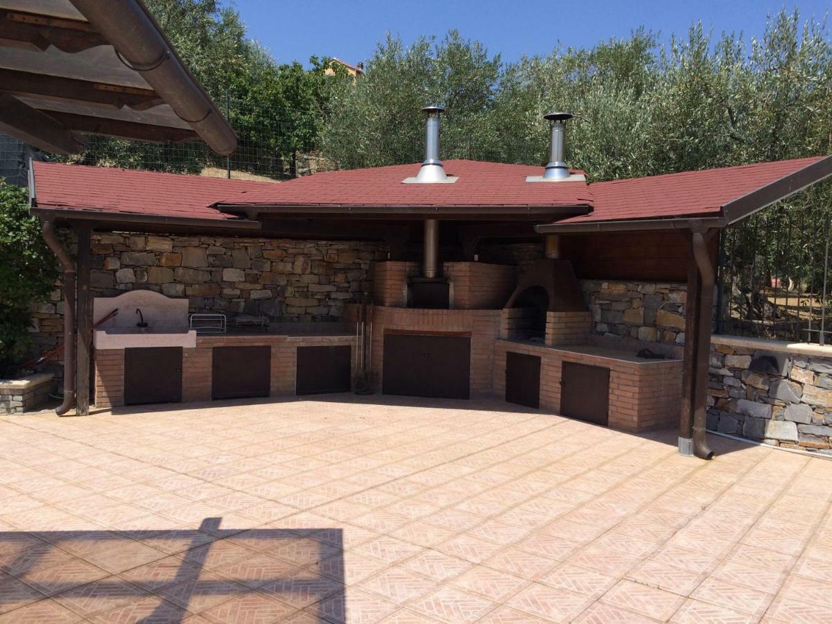 Villa Con Piscina A Imperia, Italy Luaran gambar